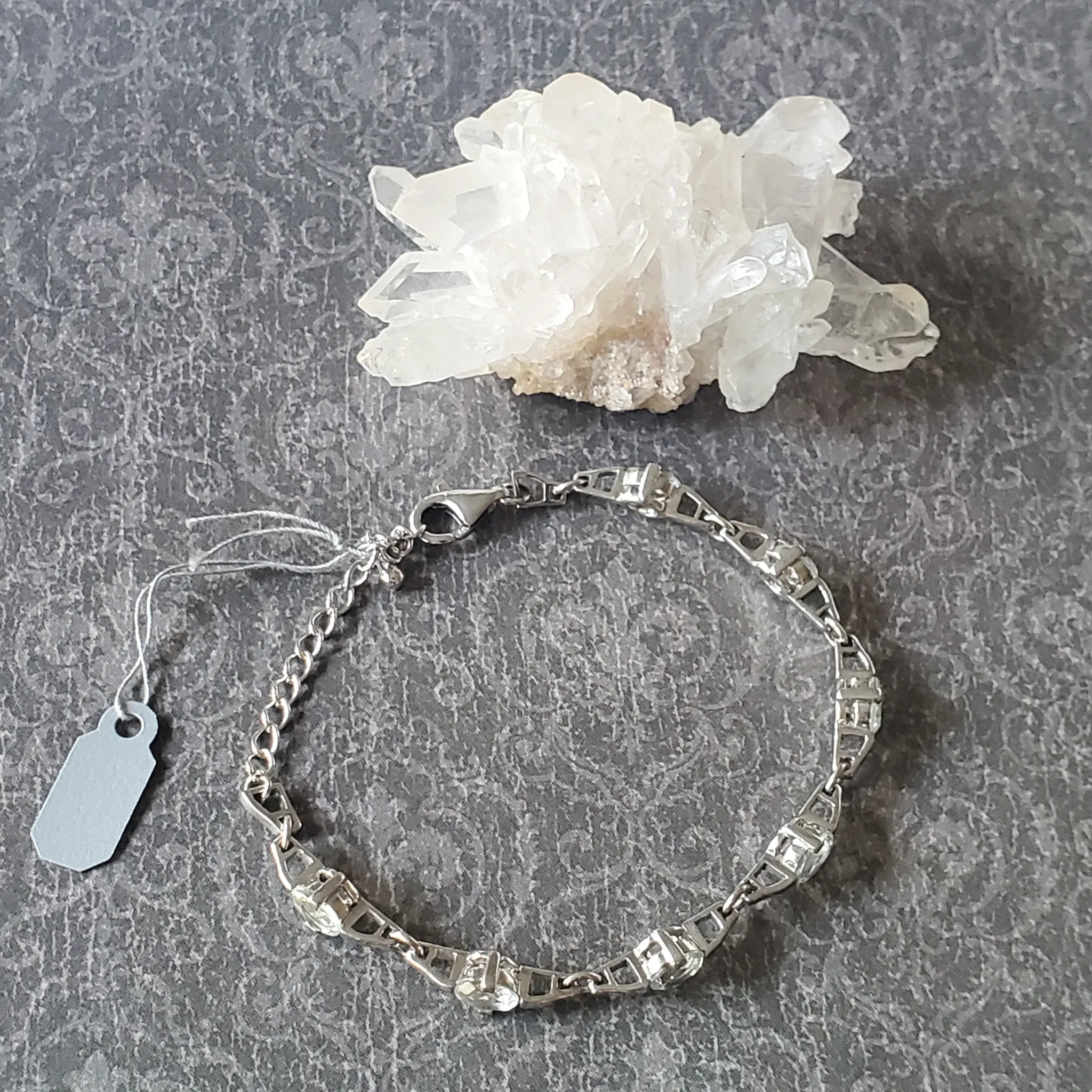 Aquamarine sterling silver bracelet (photo 8 of 10)