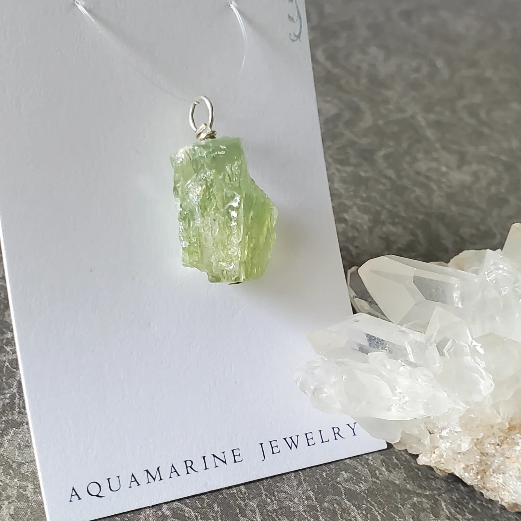 26mm x 15mm x 11mm Aquamarine Pendant (photo 9 of 9)