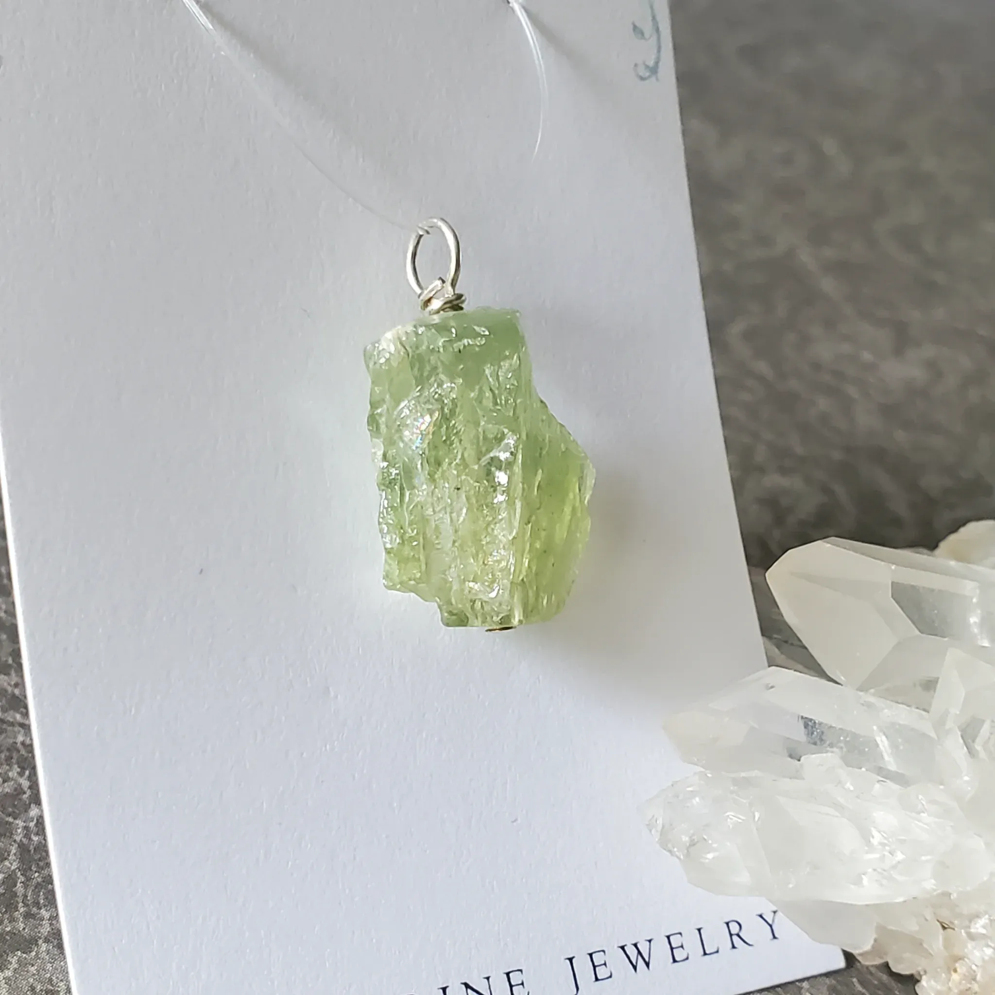 26mm x 15mm x 11mm Aquamarine Pendant