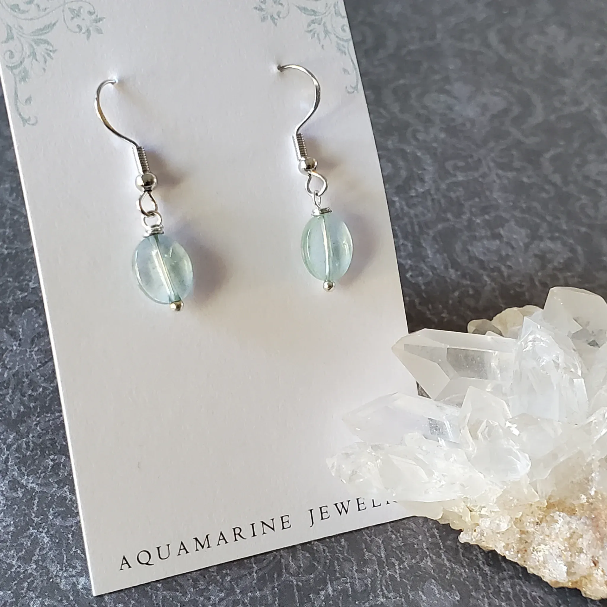 Aquamarine Earrings