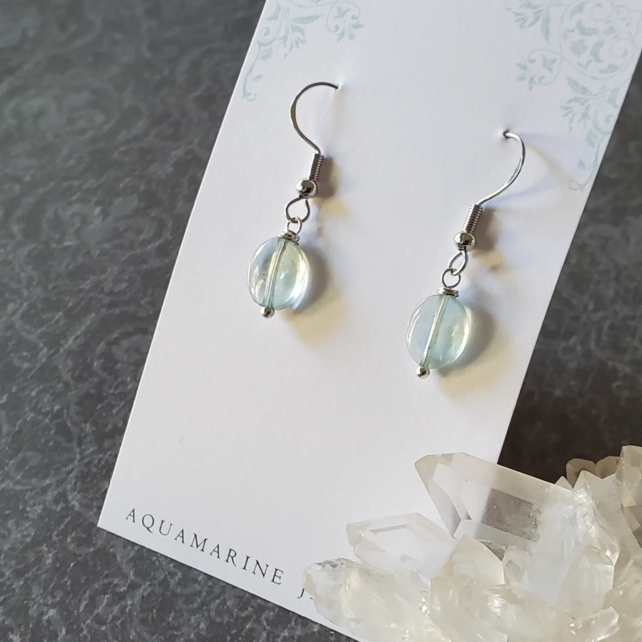 Aquamarine Earrings (photo 6 of 8)