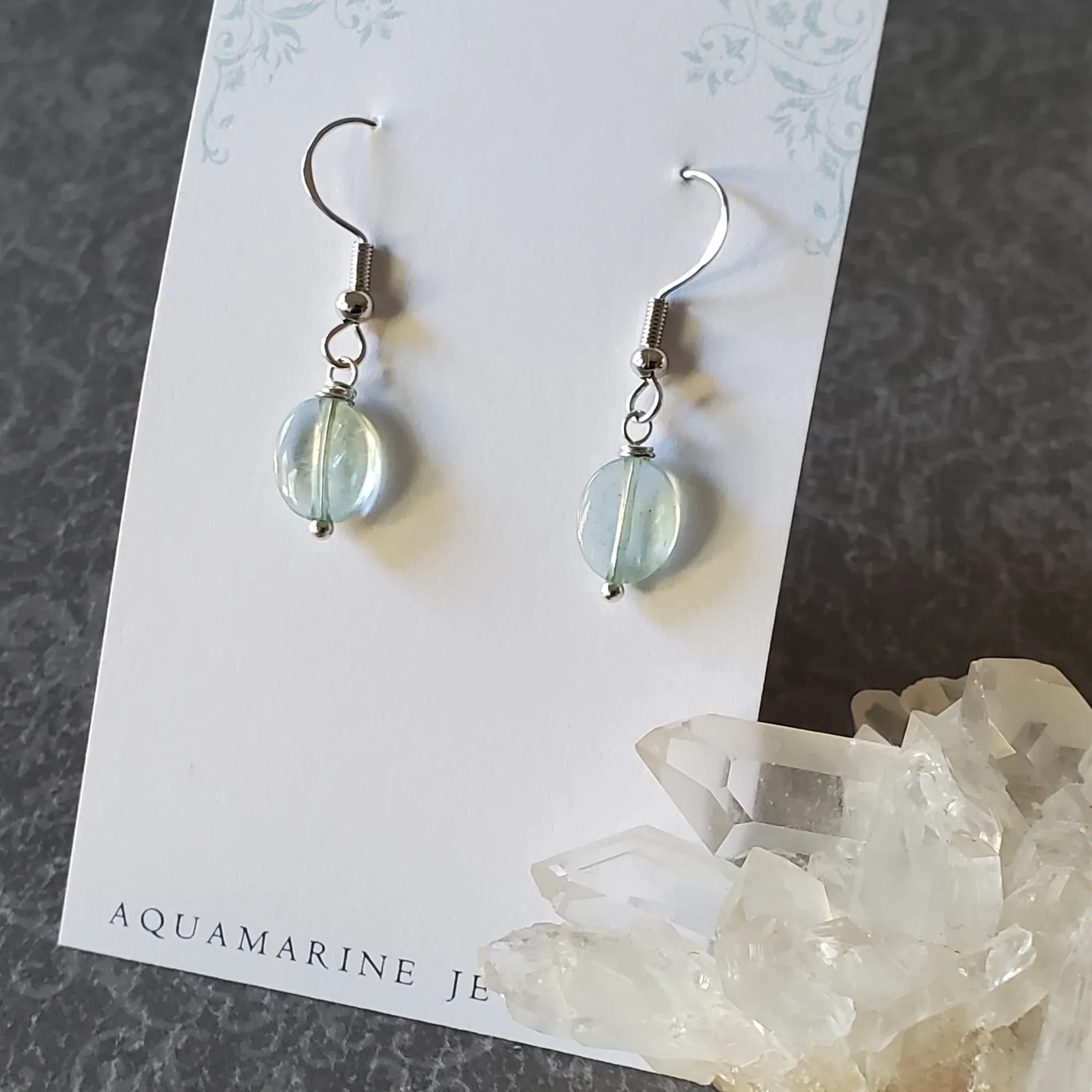 Aquamarine Earrings (photo 7 of 8)