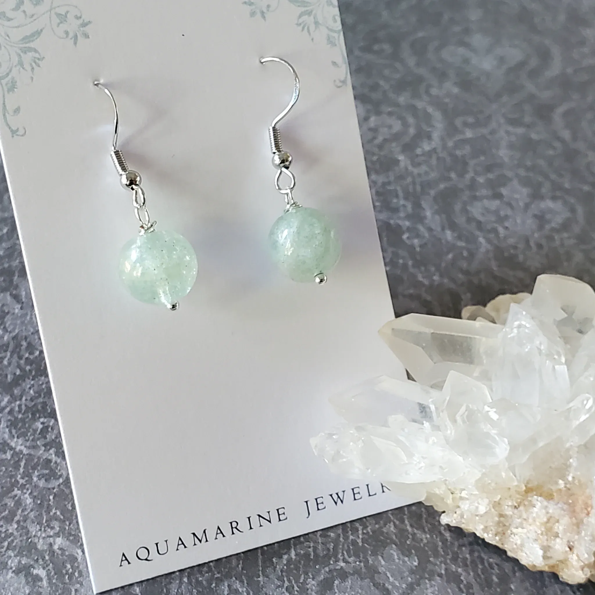 Aquamarine Earrings