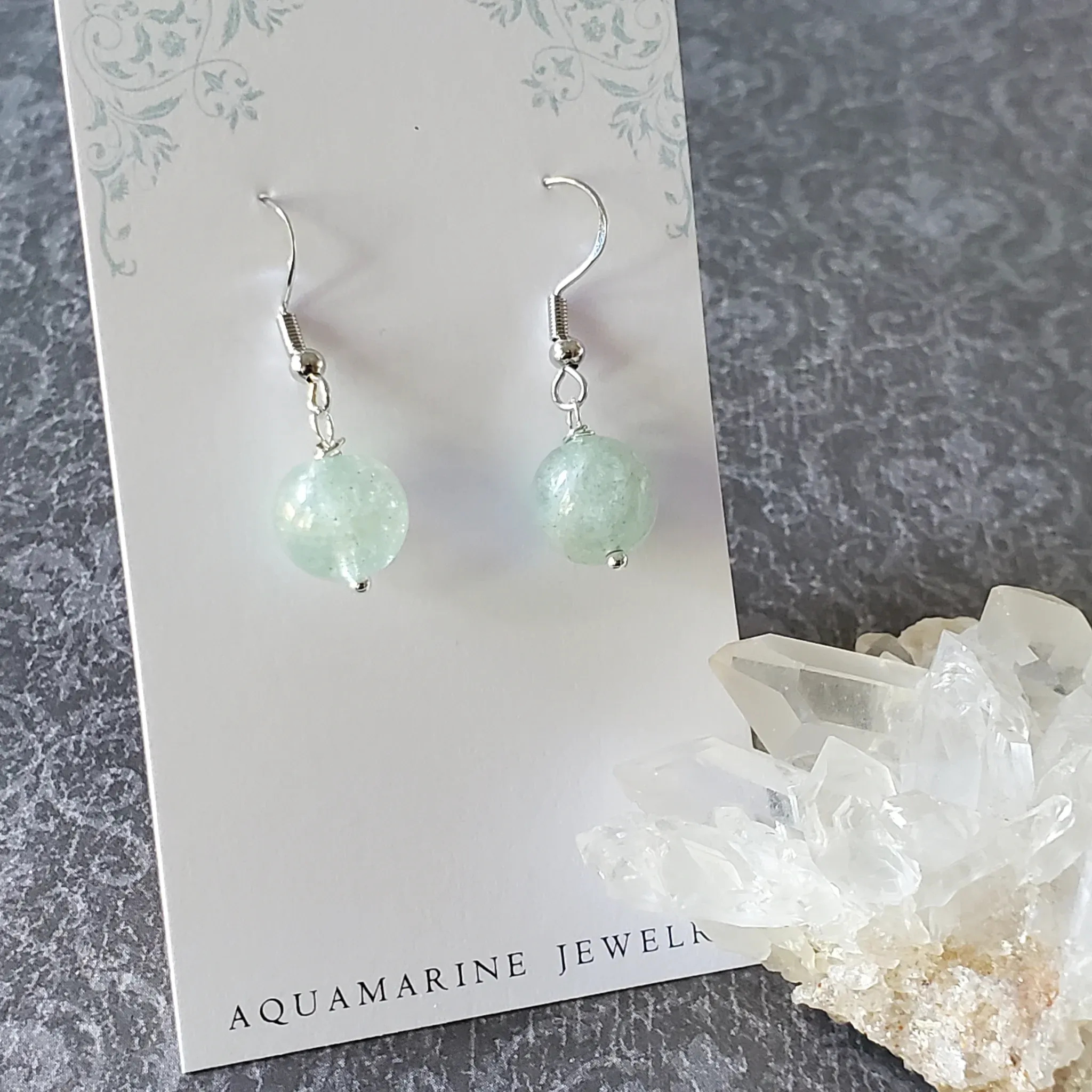 Aquamarine Earrings (photo 3 of 9)
