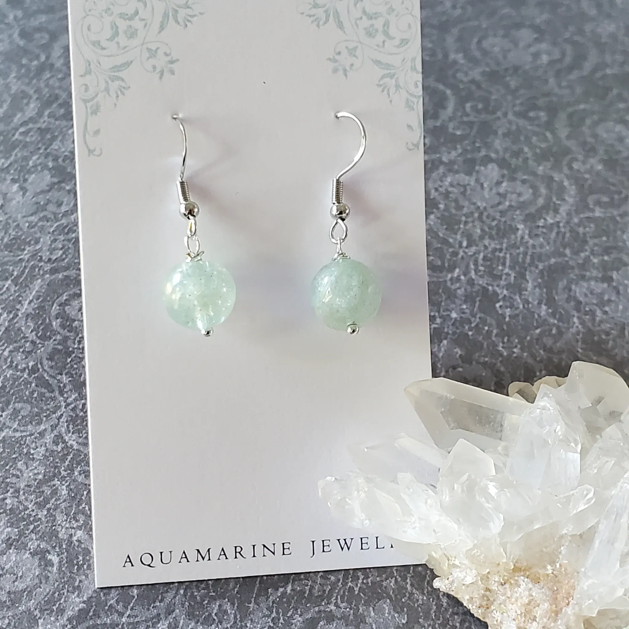 Aquamarine Earrings (photo 4 of 9)