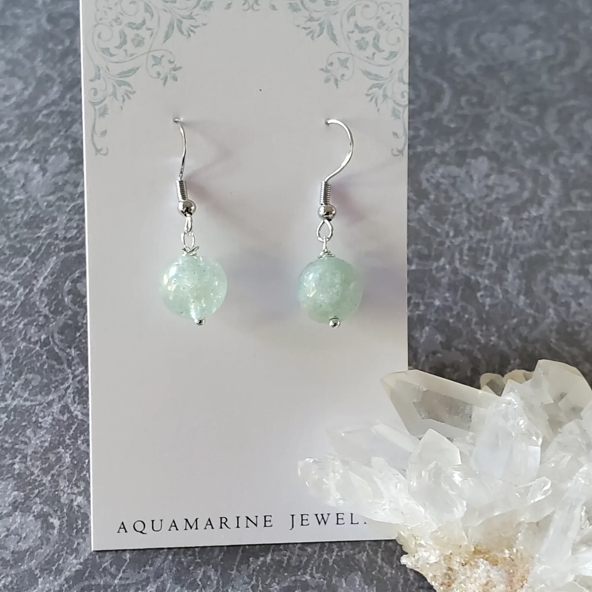 Aquamarine Earrings (photo 8 of 9)
