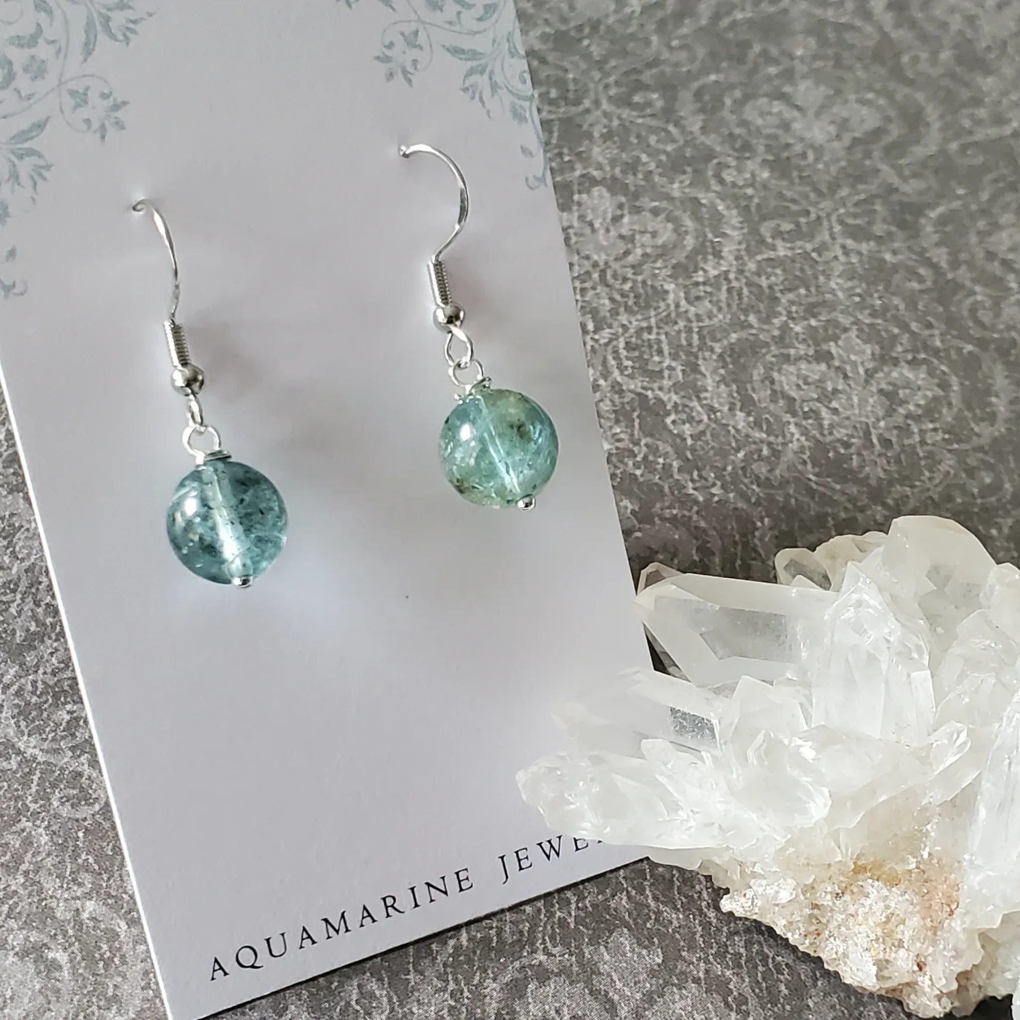 Aquamarine Earrings