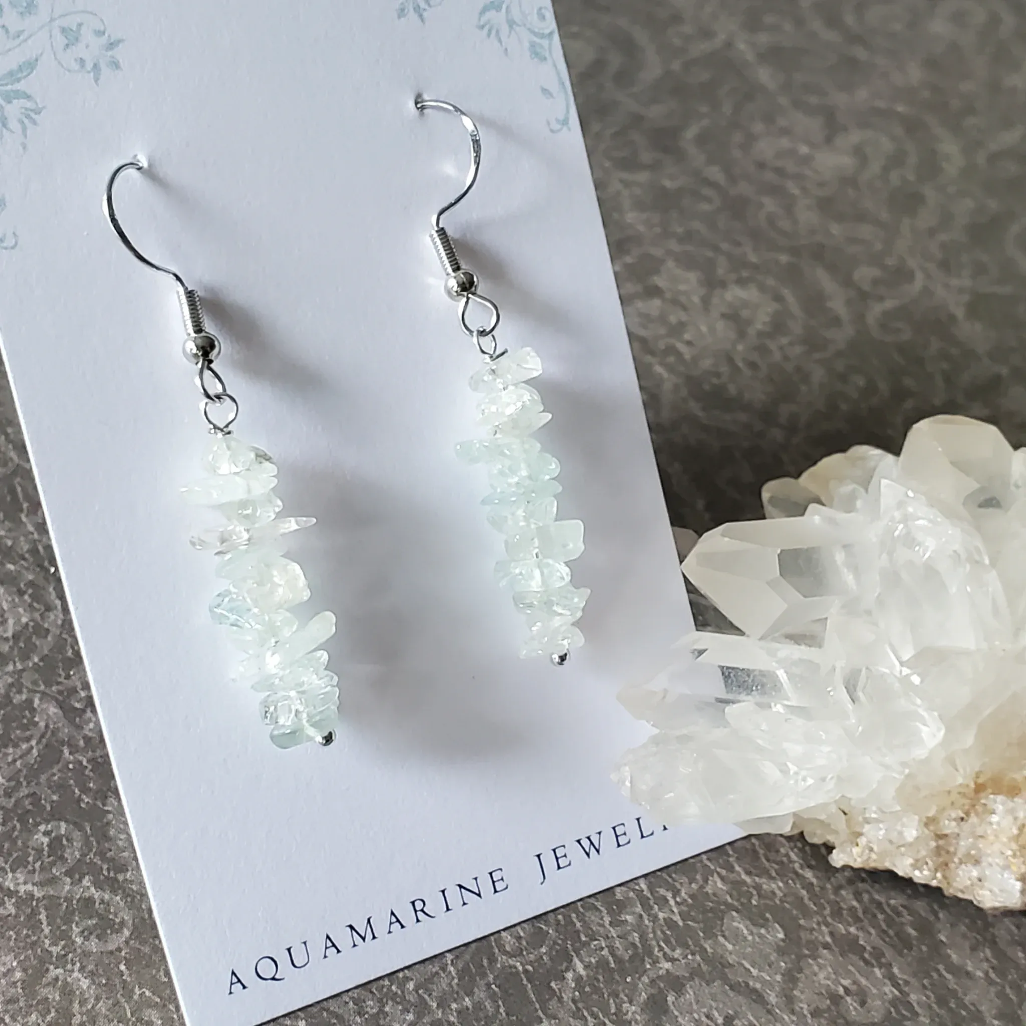 Aquamarine Earrings
