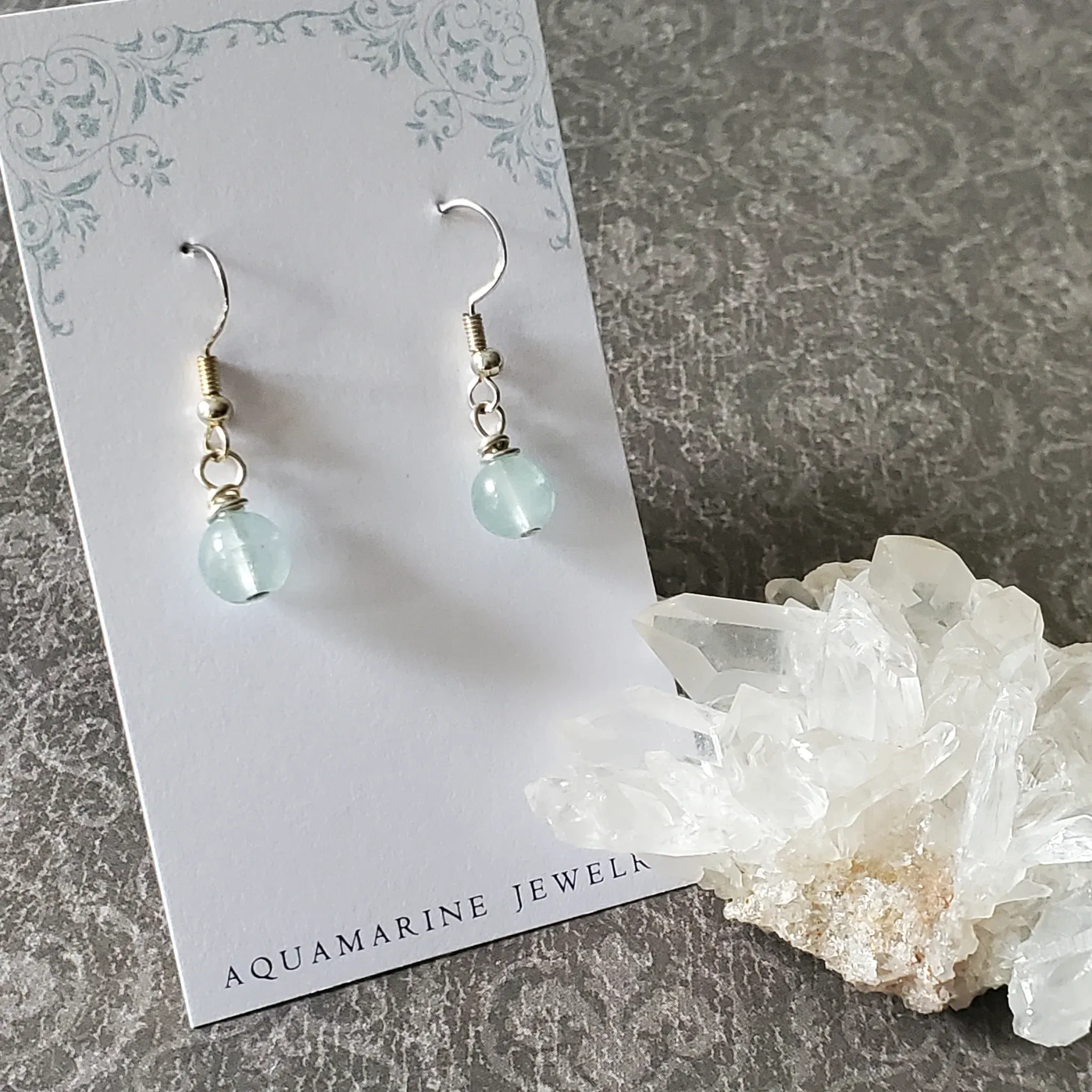 Aquamarine Earrings (photo 9 of 10)