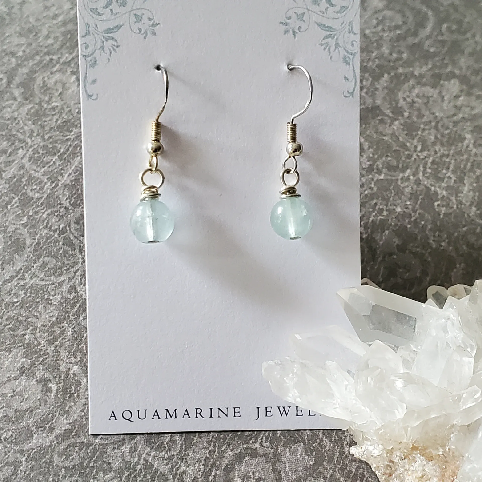 Aquamarine Earrings (photo 6 of 10)