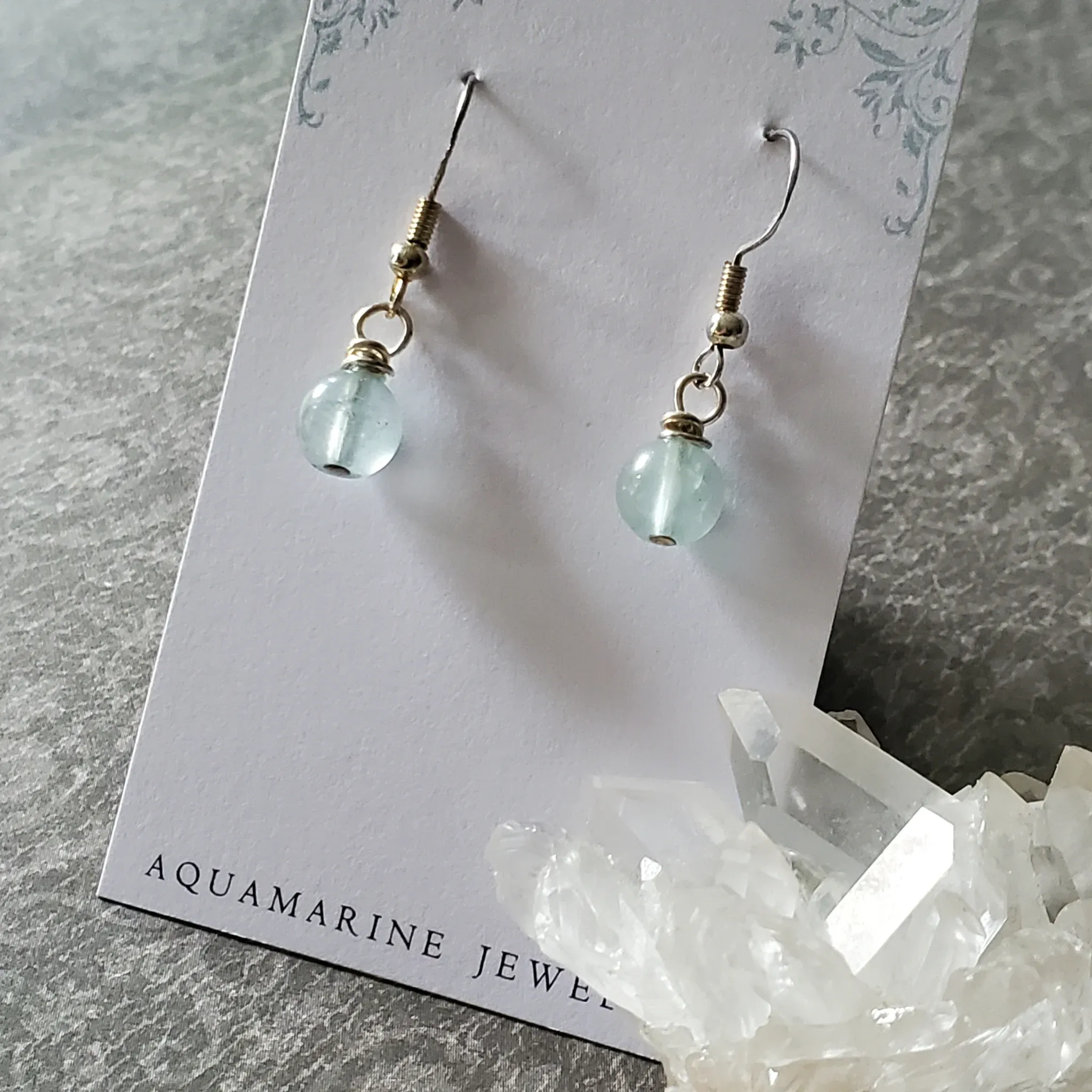 Aquamarine Earrings (photo 5 of 10)