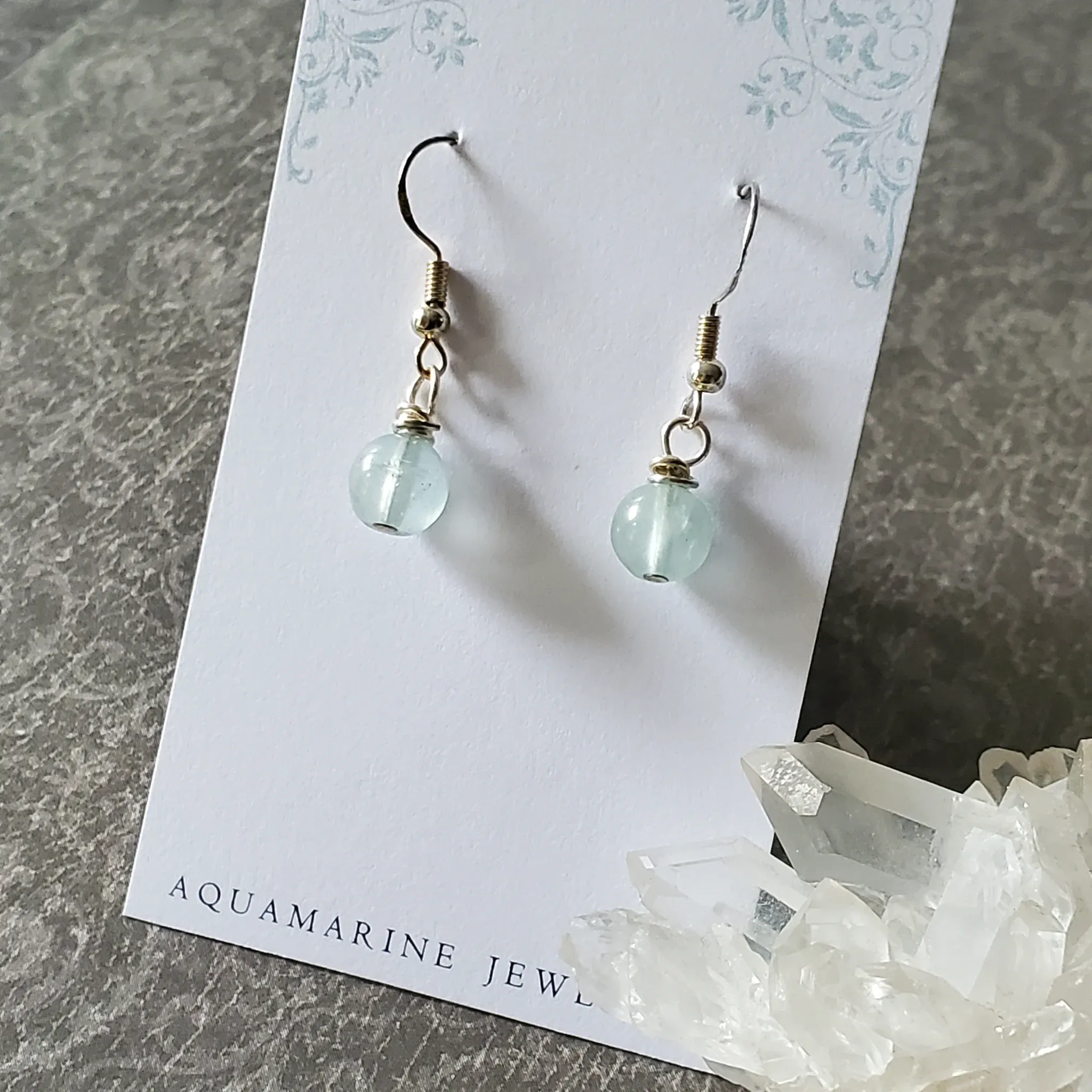 Aquamarine Earrings (photo 4 of 10)
