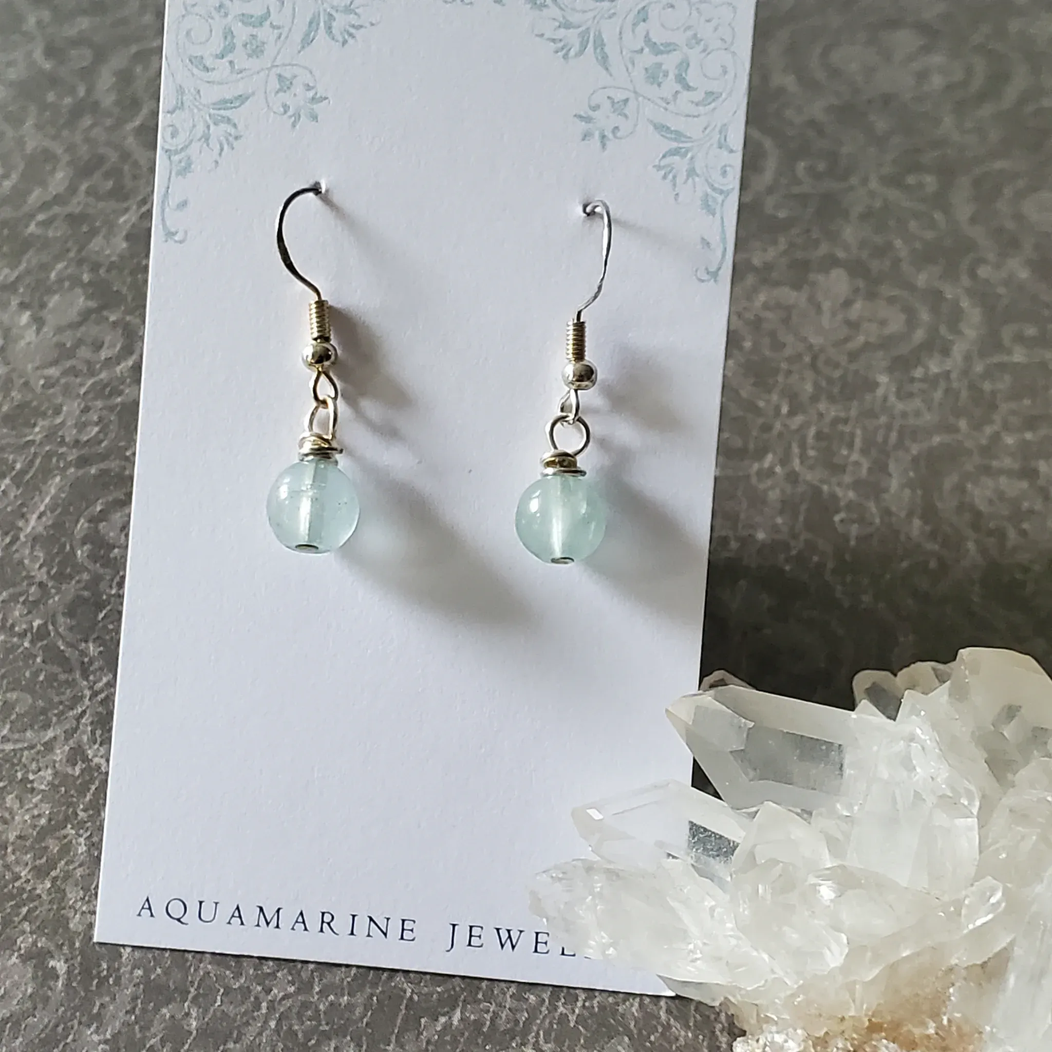 Aquamarine Earrings (photo 3 of 10)