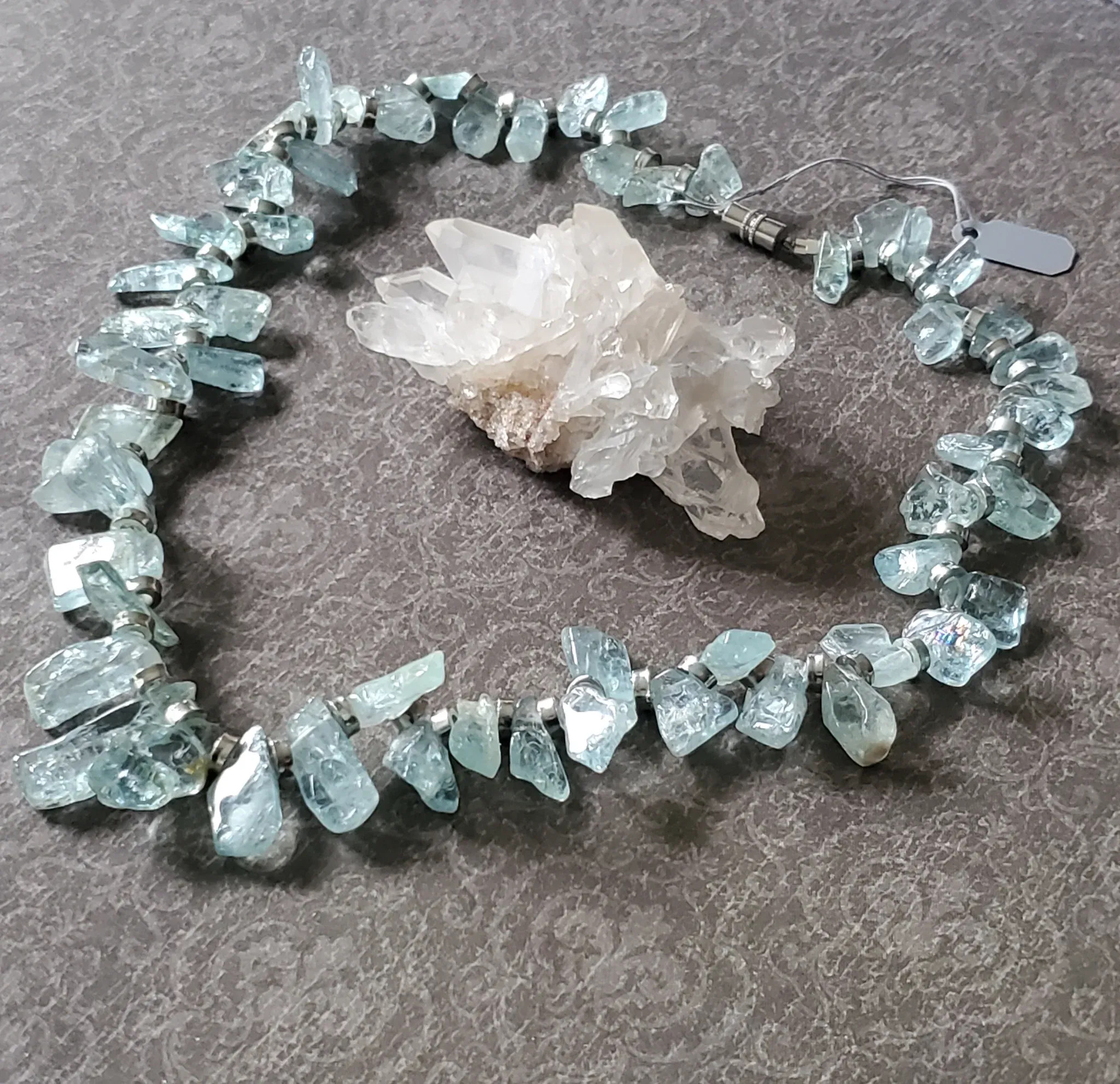 Aquamarine Necklace (photo 9 of 11)