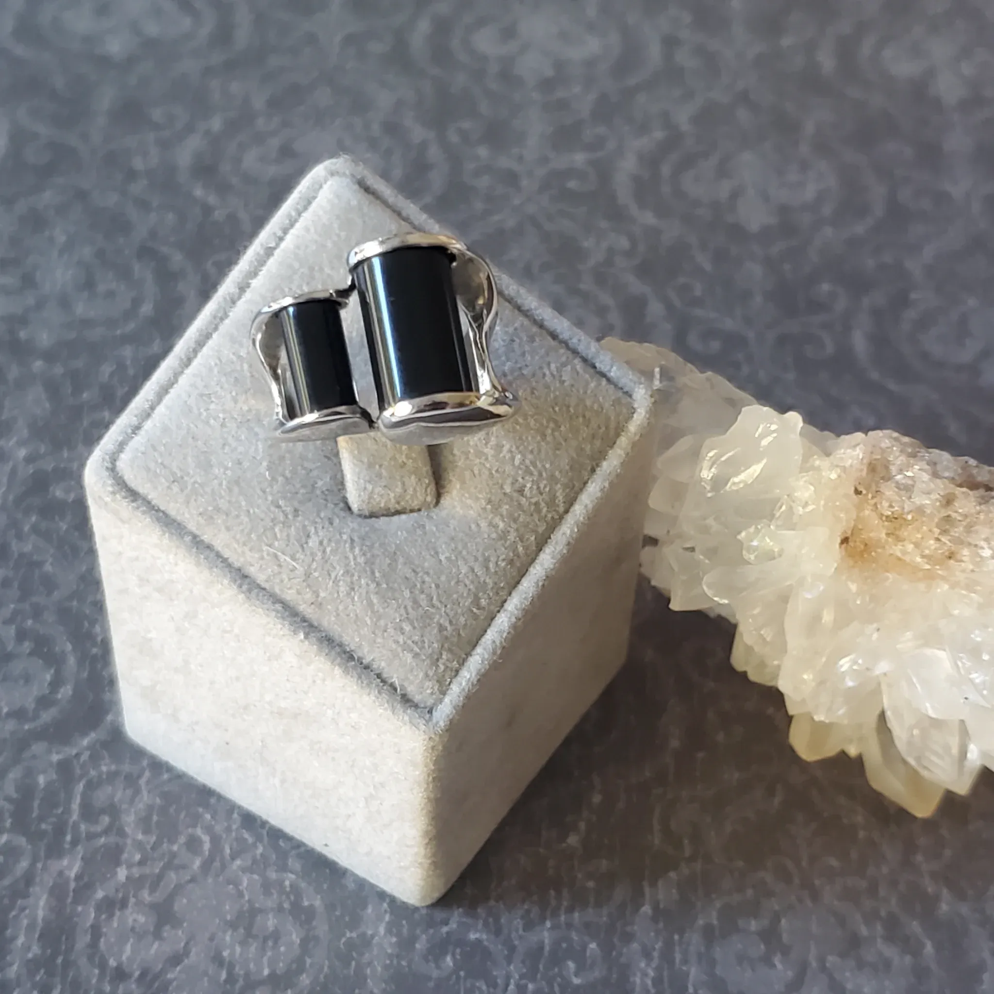 Onyx Sterling Silver Ring
