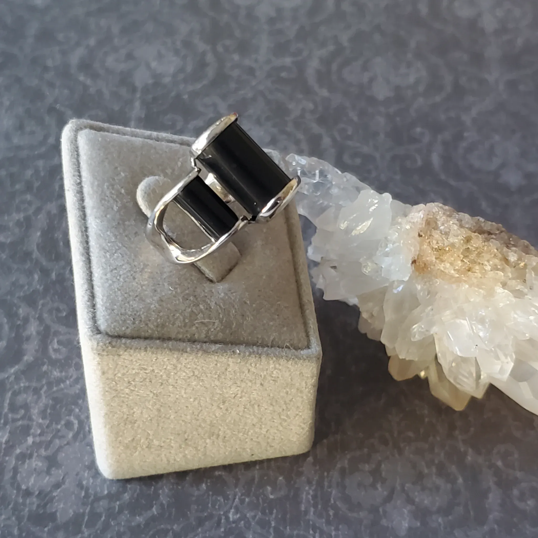 Onyx Sterling Silver Ring (photo 2 of 8)