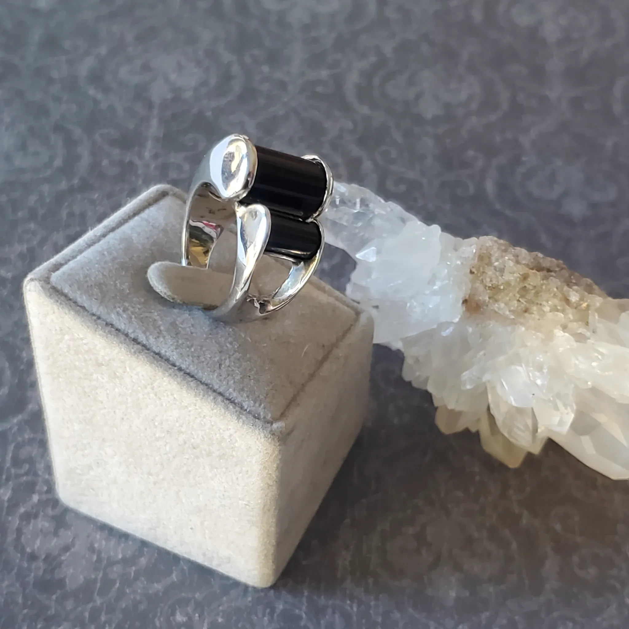 Onyx Sterling Silver Ring (photo 3 of 8)
