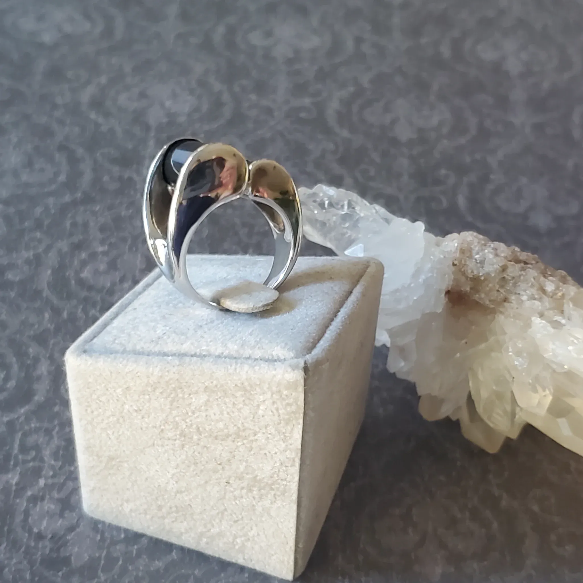 Onyx Sterling Silver Ring (photo 5 of 8)