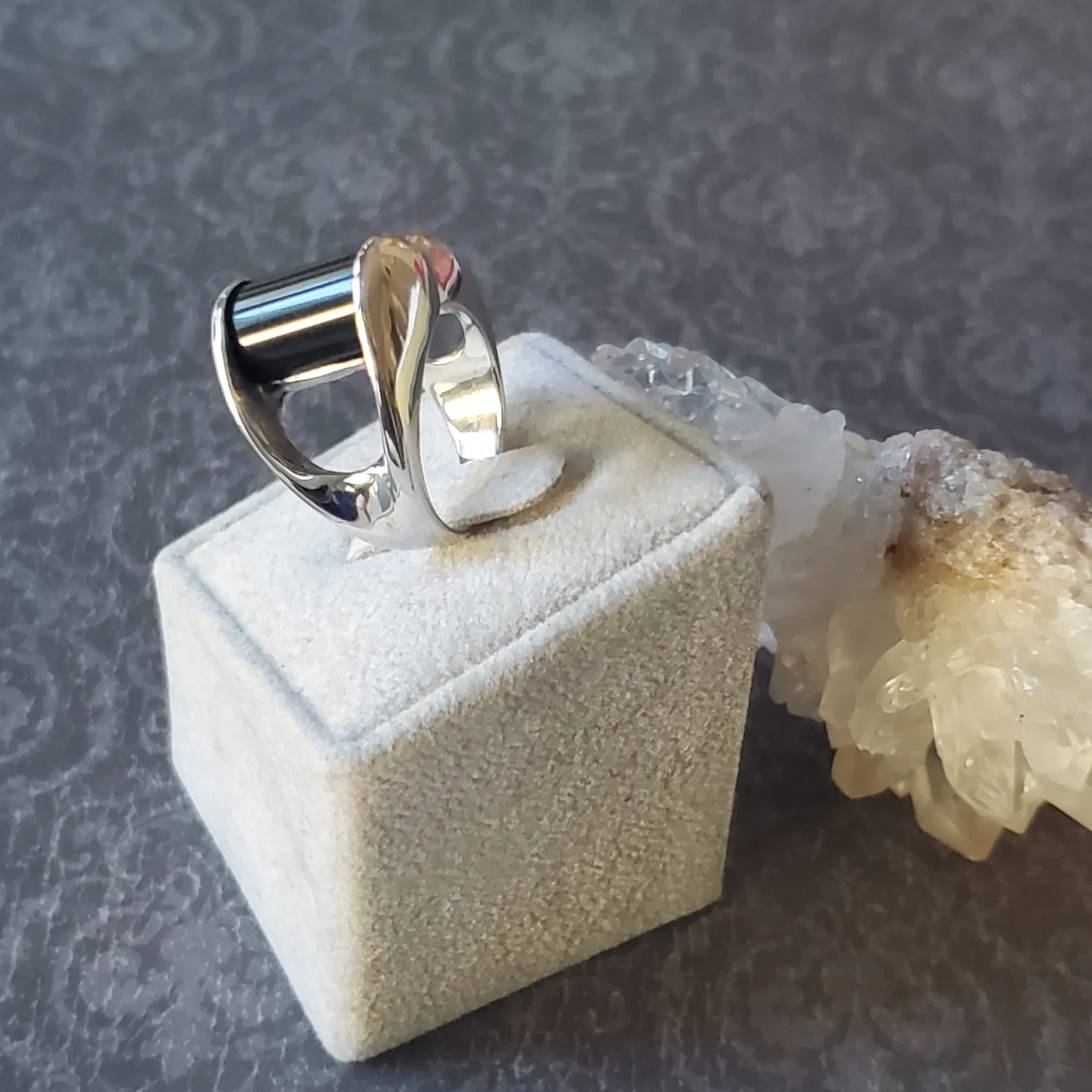 Onyx Sterling Silver Ring (photo 6 of 8)