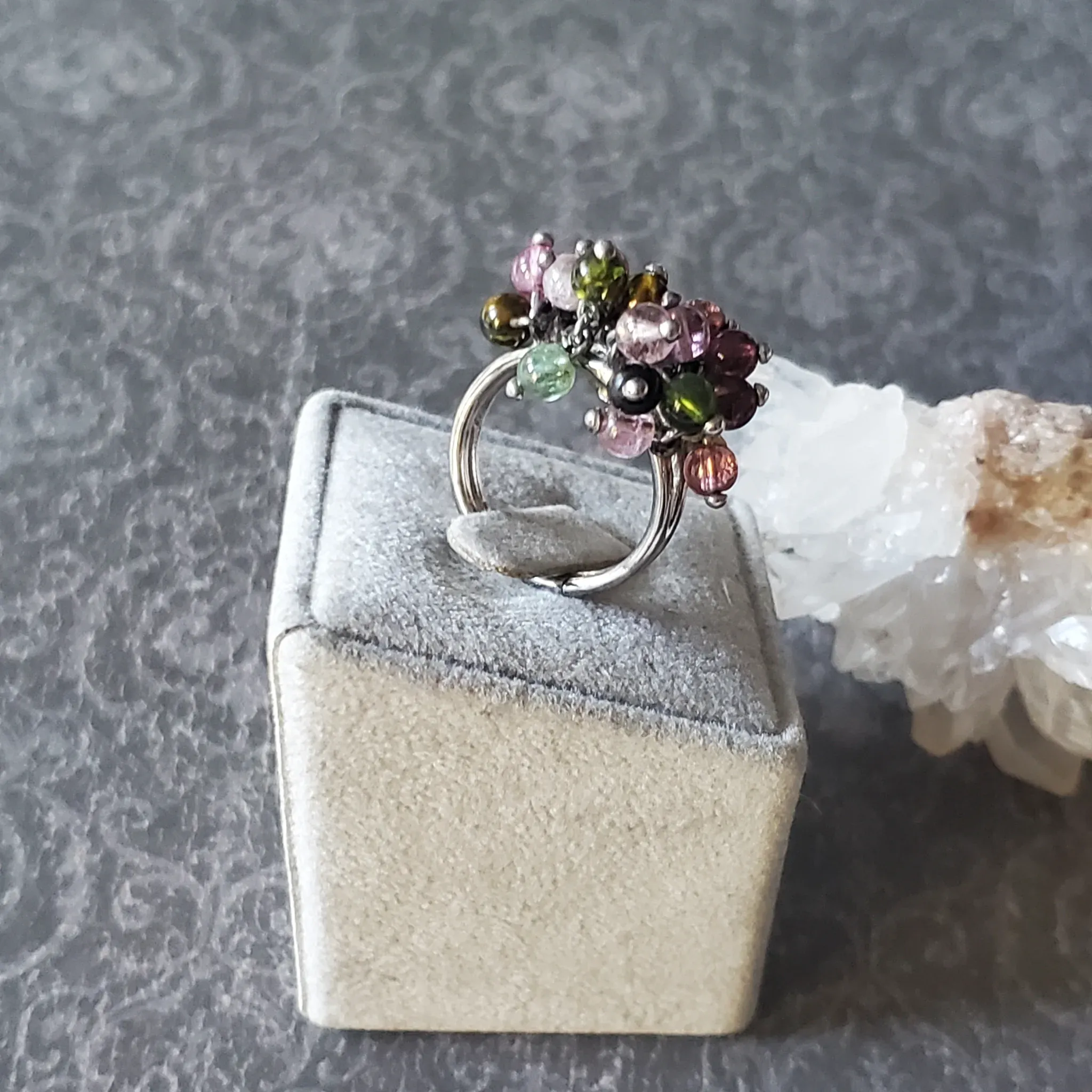 Tourmaline Sterling Silver Ring (photo 3 of 9)