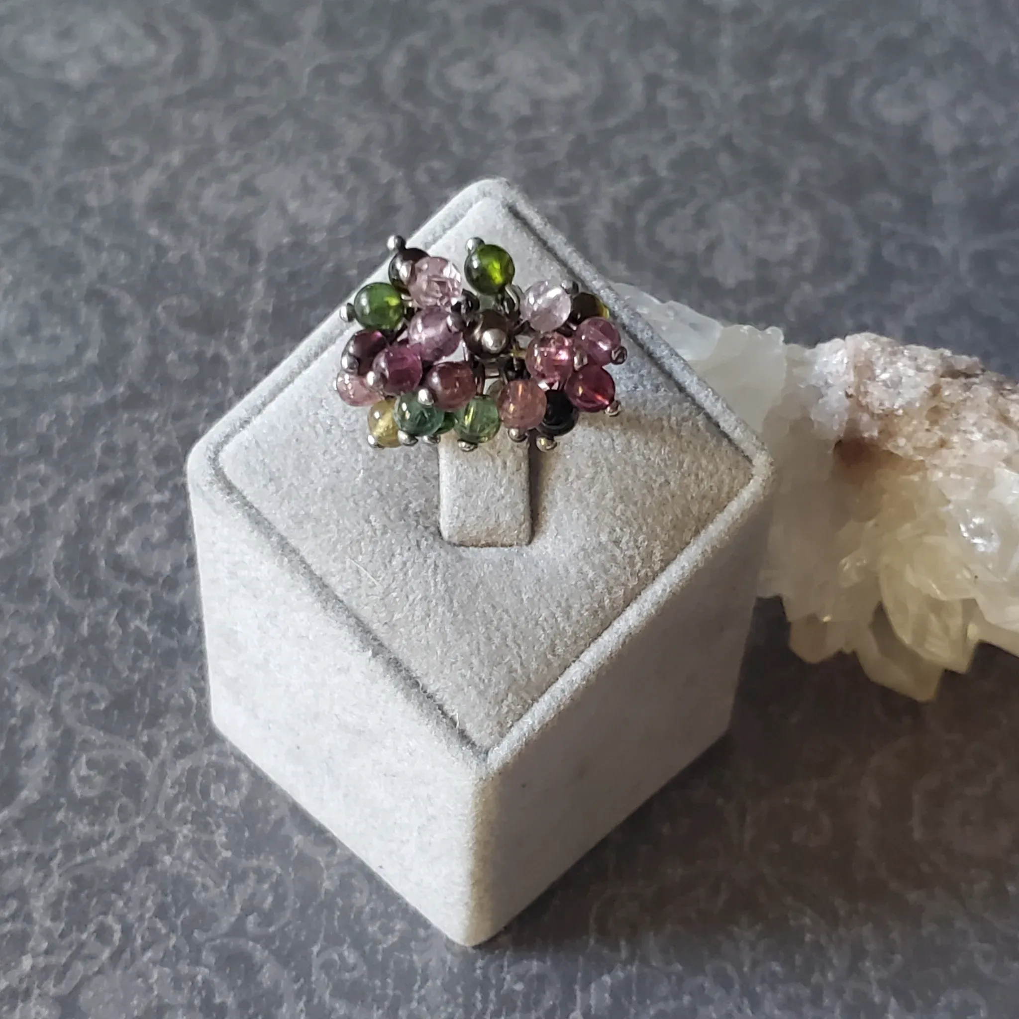 Tourmaline Sterling Silver Ring (photo 8 of 9)