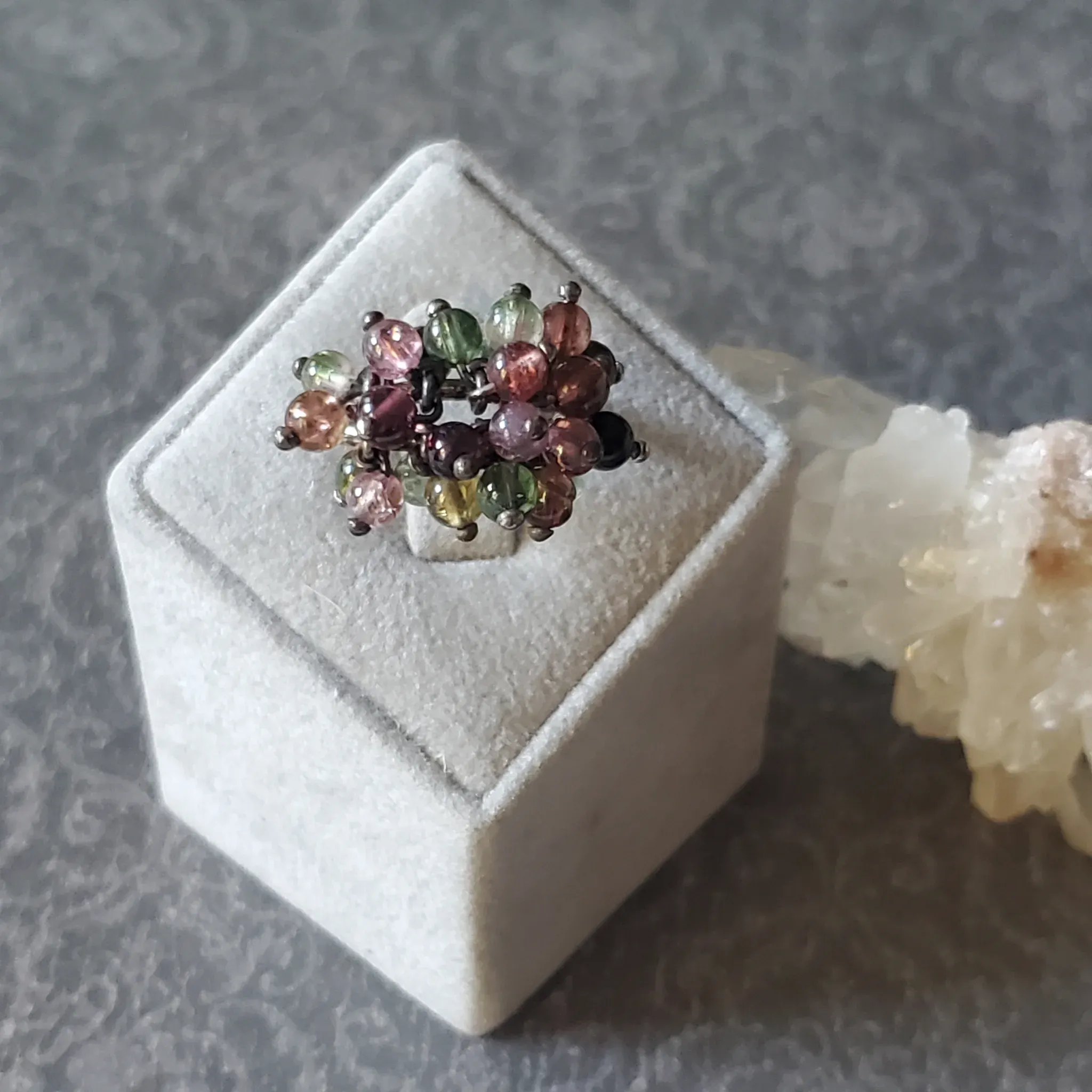 Tourmaline Sterling Silver Ring